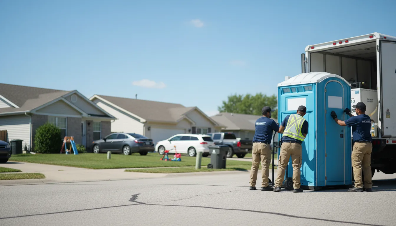 Standard Porta Potty Rentals in Gillespie, IL near me